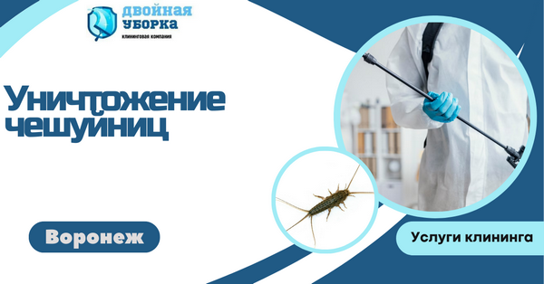 уничтожение чешуйниц в воронеже